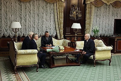 Лукашенко встретился с губернатором Санкт-Петербурга