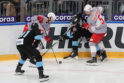 Минские динамовцы на родном льду разгромили \"Спартак\"