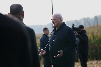 Лукашенко ознакомился с экспериментом по повышению плодородия почв