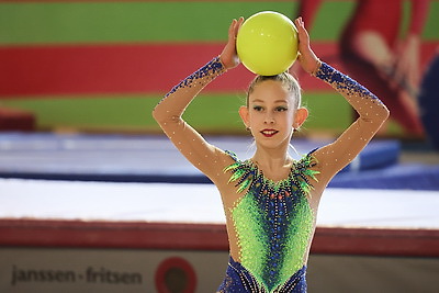 \"Олимпийские надежды\". Открытое первенство по художественной гимнастике проходит в Могилеве