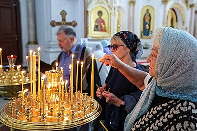 Праздничным шествием в Витебске отметили Успение Пресвятой Богородицы