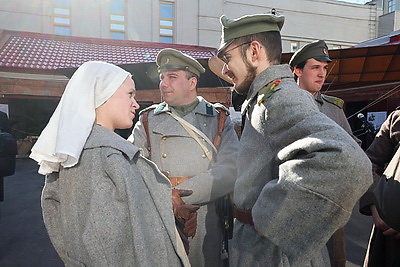\"Мы знаем цену жизни\". Рыженков на выставке \"Спасение Европы. 110 лет Нарочской операции\"