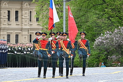 Лукашенко в Москве принял участие в торжествах в честь Дня Победы