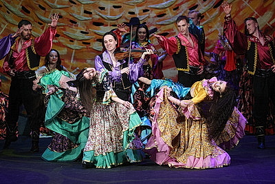 Премьеру музыкального спектакля \"Ночь Земфиры\" представил зрителям Гродненский драмтеатр