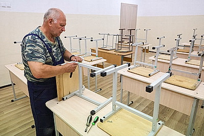 Учебные учреждения готовятся к 1 сентября