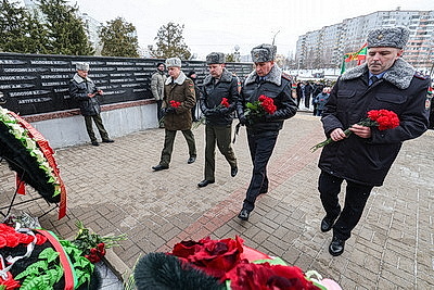 Память погибших в Афганистане почтили в Витебске