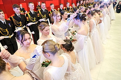 В Гомеле прошел областной новогодний кадетский бал