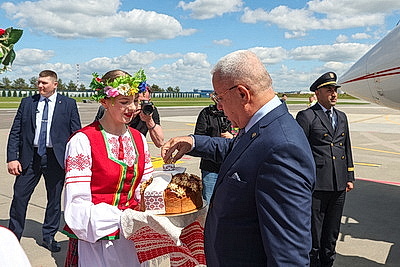 Парламентская делегация Алжира прибыла с визитом в Беларусь