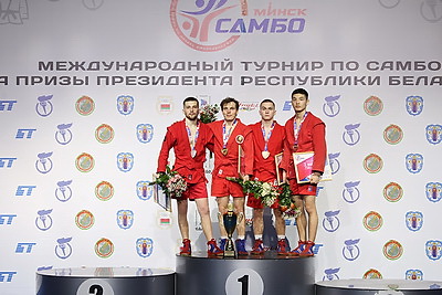 Международный турнир по самбо на призы Президента прошел в Минске