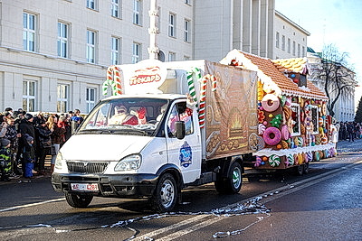 Зимний фестиваль \"Берестейские сани\" прошел в Бресте