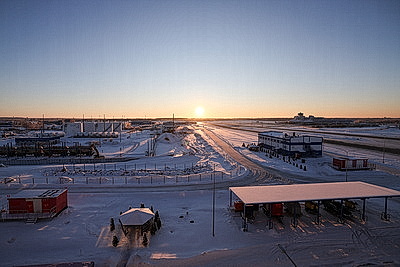 Национальный аэропорт Минск впервые провел зимнюю споттинг-сессию для фотографов