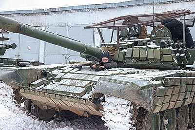 Смотр танкового батальона 120-й отдельной мехбригады прошел в рамках внезапной проверки ВС