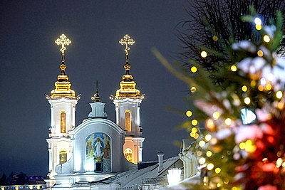 Праздничная атмосфера в Витебске