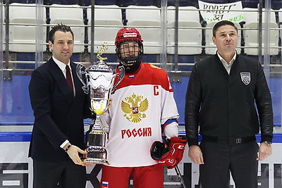 Юниорская сборная России стала победителем турнира по хоккею 3х3 в Минске