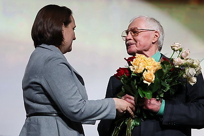 Премьера фильма \"Мой дед\" состоялась в Минске на юбилейном вечере Владимира Гостюхина