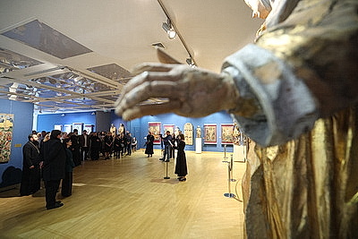 Совместный выставочный проект Новгородского музея-заповедника и НХМ представили в Минске