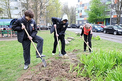 В Витебске прошла маевка \"Мир! Труд! Май!\"