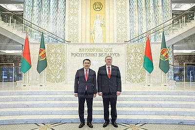 В Минске прошла встреча председателя Верховного Суда Беларуси и председателя Экономического Суда СНГ