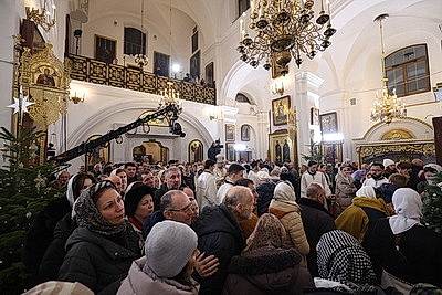 Рождественские богослужения прошли в православных храмах Беларуси