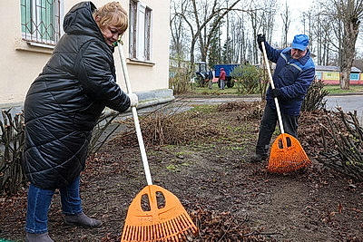 Масштабный субботник прошел в Заводском районе Минска