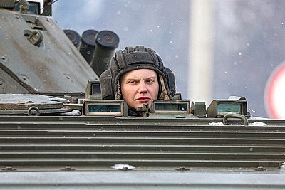 Одно из механизированных соединений приведено в боевую готовность в рамках проверки ВС Беларуси