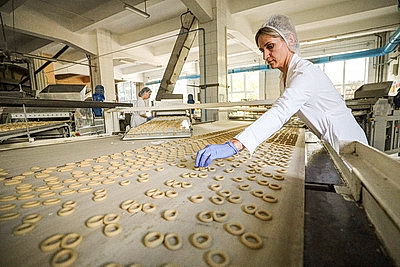 Минский хлебозавод \"Автомат\" начал производство продукции из зерна нового урожая
