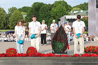 В Брестской крепости состоялась церемония старта проекта \"Поезд Памяти\"