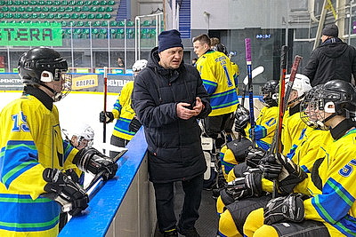 В Гомеле проходят областные соревнования среди детей и подростков по хоккею \"Золотая шайба\"