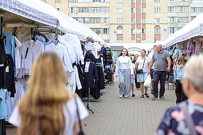 В Гомеле проходит школьная ярмарка