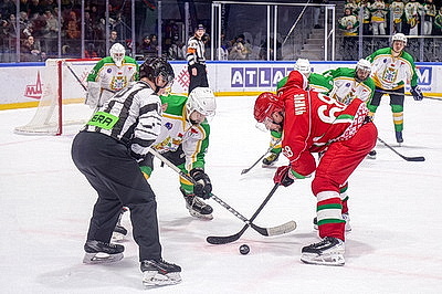 Хоккейная команда Президента победила сборную Гомельской области в матче РХЛ