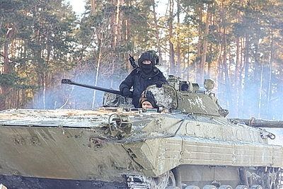 Внезапная проверка боеготовности проходит в 11-й отдельной механизированной бригаде в Слониме