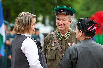 Полоцк отмечает 82-ю годовщину освобождения от немецко-фашистских захватчиков