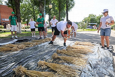 В Свислочи состоялся республиканский каравай-фест \"Бацькава булка\"