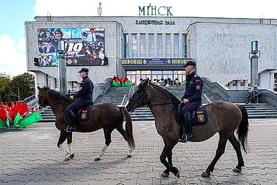 В Минске проходит акция МВД \"За безопасность - вместе!\"