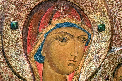 Уникальная икона \"Богоматерь Одигитрия\" представлена в НХМ