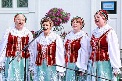 Национальные подворья ярко представлены на фестивале культур в Гродно