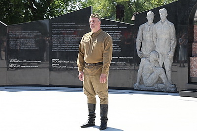 Памятную зону \"Скорбь\" открыли в Брестской крепости