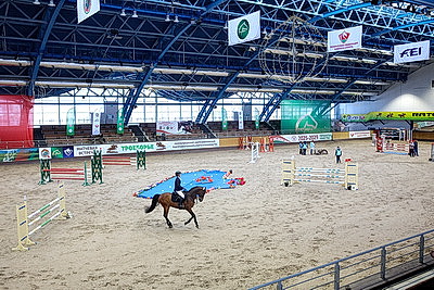 Чемпионат Беларуси по конному троеборью проходит в Ратомке