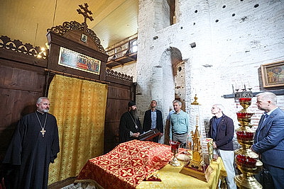 Храм с почти 900-летней историей. Пути сохранения Коложской церкви обсудили специалисты