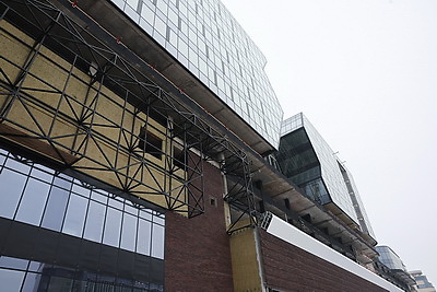 В Московском районе Минска возводится многофункциональный комплекс общественного назначения