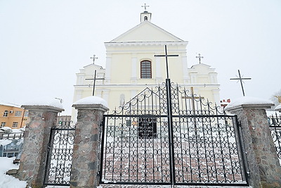 Достопримечательности. Костел Святого Михаила Архангела в Новогрудке