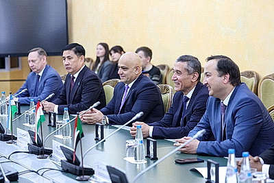 Караев на встрече с представителями дипмиссий: фестиваль культур - символ дружбы