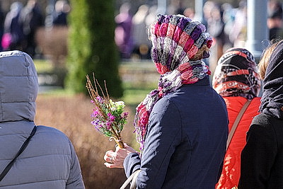 Православные верующие отметили Вербное воскресенье