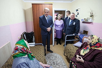 Всегда рады гостям. Браславский социальный пансионат \"Озерный\" принял акцию \"От всей души\"