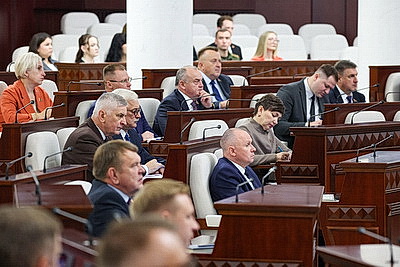 В Минске состоялось совместное заседание Палаты представителей и Совета Республики