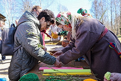 Празднование \"Вербницы\" прошло в Музее народной архитектуры и быта