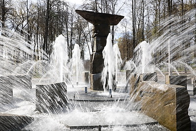 В Минске стартовал сезон фонтанов