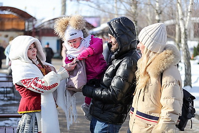 В Минском зоопарке прошла \"Медвежья Масленица\"
