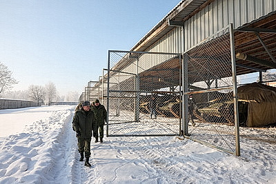 Проверка ВС по поручению Президента продолжается в одной из частей 72-го учебного центра