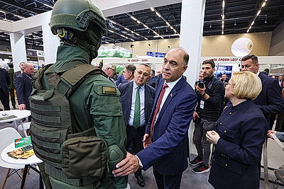 Выставка \"Национальная безопасность. Беларусь-2026\" проходит в Минске